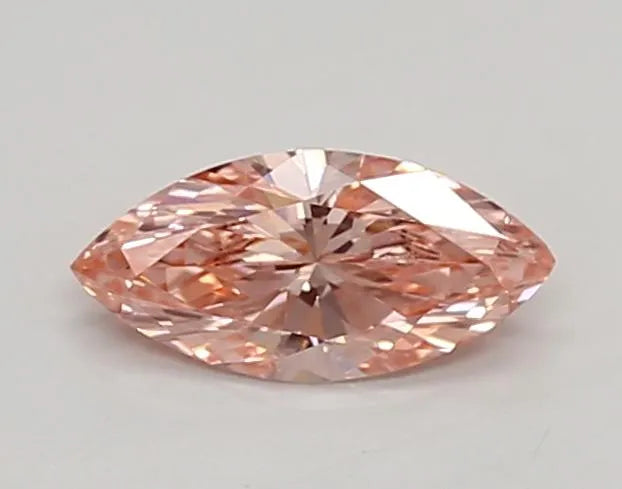 0.36ct Marquise Lab Grown Diamond (Colour Fancy Vivid Pink, Clarity VVS2, IGI Certified)
