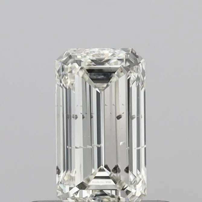0.50ct Emerald Natural Diamond (Colour K, Clarity SI2, GIA Certified)