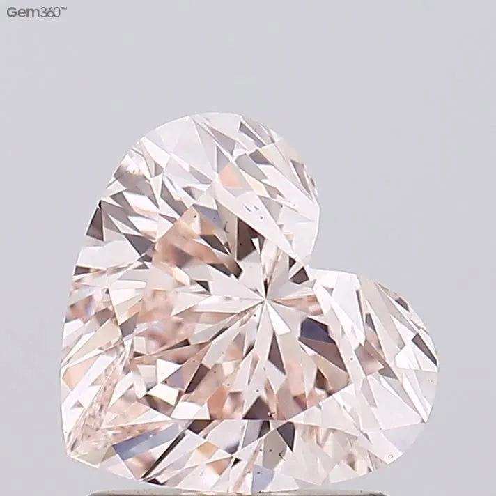 1.42ct Heart Lab Grown Diamond (Colour M, Clarity VS2, IGI Certified)