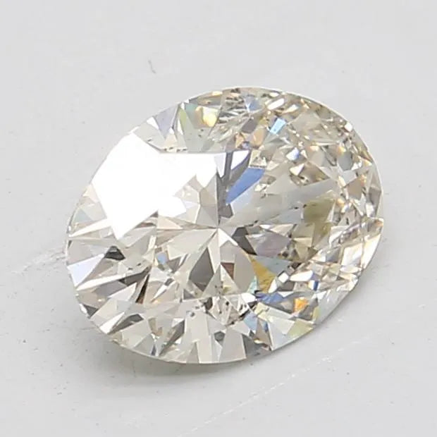 1.50ct Oval Lab Grown Diamond (Colour K, Clarity SI1, IGI Certified)