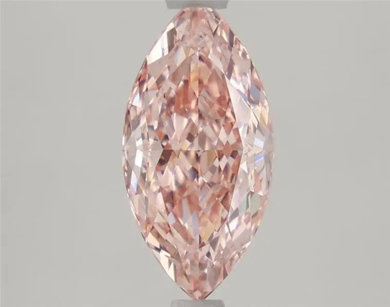 1.66ct Marquise Lab Grown Diamond (Colour Fancy Vivid Pink, Clarity VS2, IGI Certified)