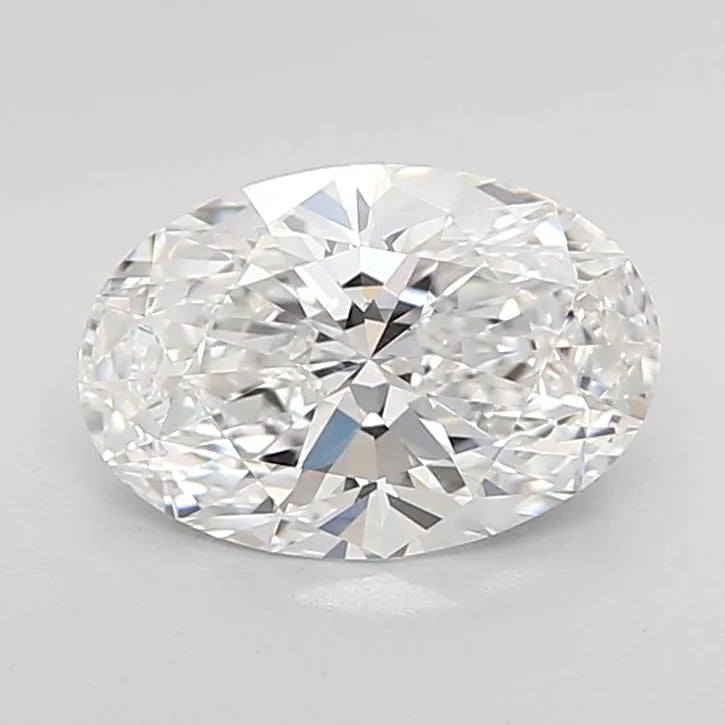 1.71ct Oval Lab Grown Diamond (Colour D, Clarity IF, Cut EX, IGI Certified)