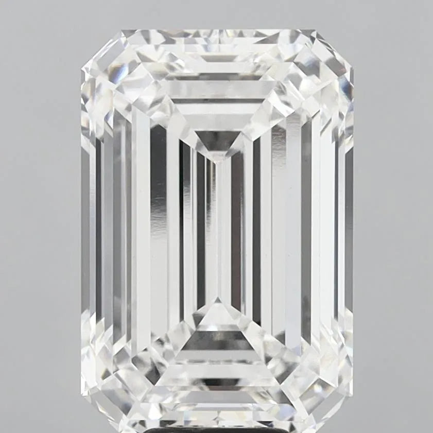 10.11ct Emerald Lab Grown Diamond (Colour E, Clarity VVS2, IGI Certified)