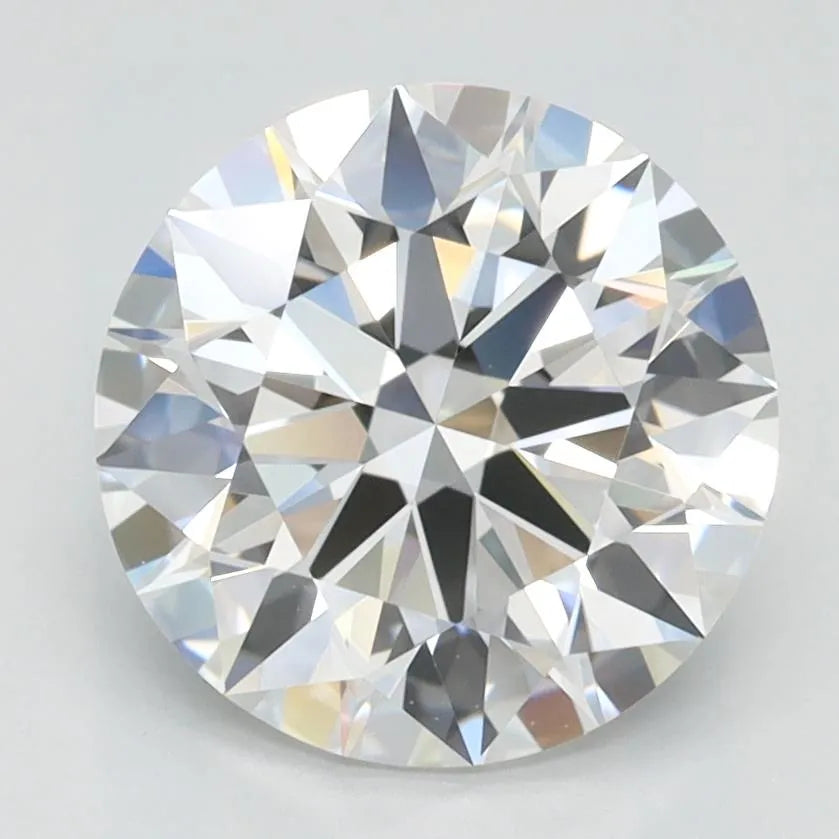 2.03ct Round Lab Grown Diamond (Colour E, Clarity IF, Cut ID, IGI Certified)