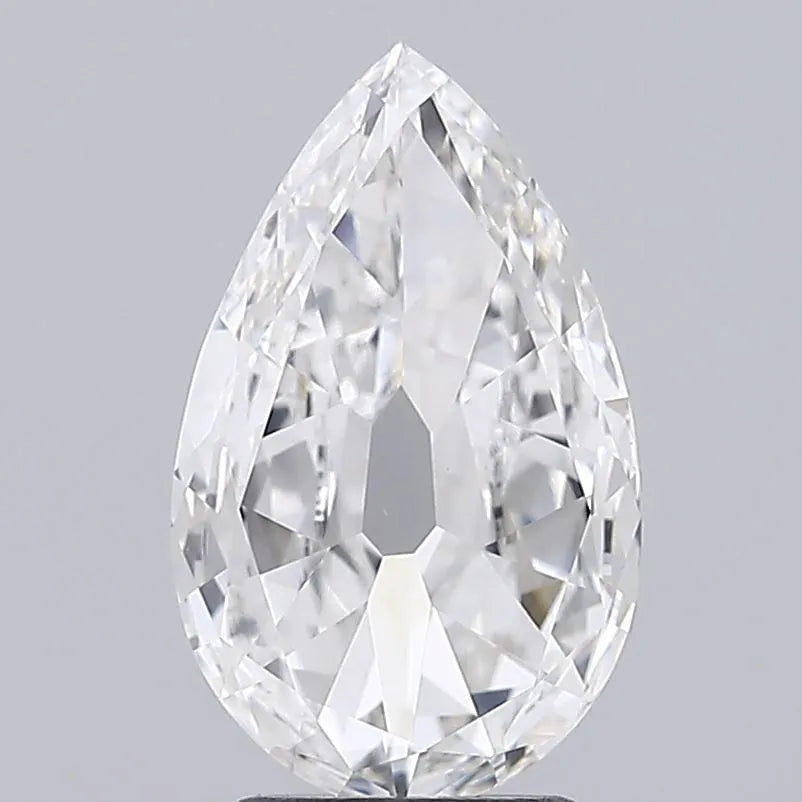 2.07ct Pear Lab Grown Diamond (Colour F, Clarity VVS2, IGI Certified)