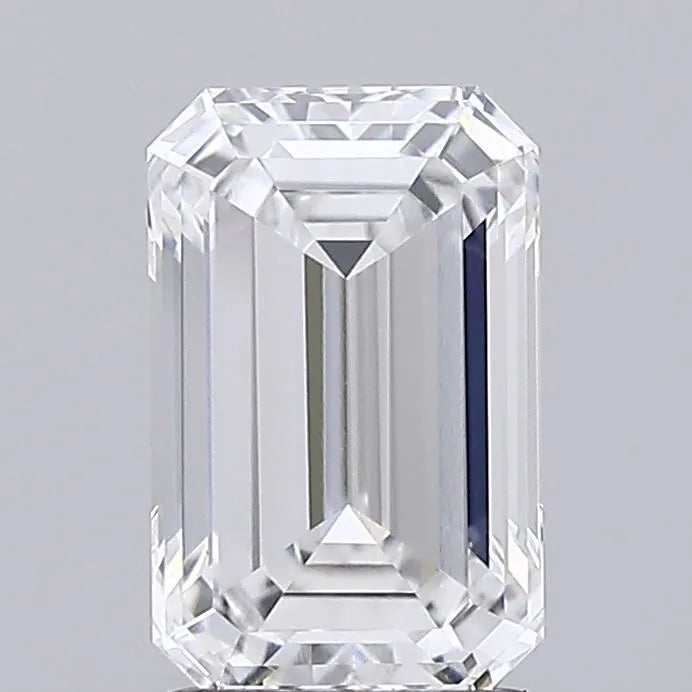 2.13ct Emerald Lab Grown Diamond (Colour E, Clarity VVS2, IGI Certified)