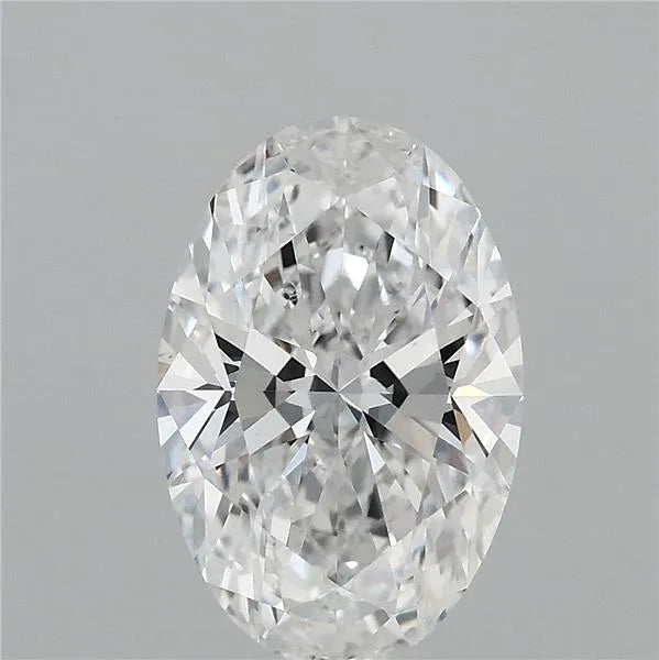 2.53ct Oval Lab Grown Diamond (Colour D, Clarity VVS2, IGI Certified)
