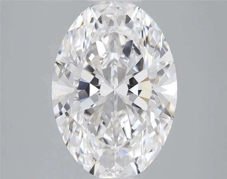 2.56ct Oval Lab Grown Diamond (Colour E, Clarity VS1, IGI Certified)