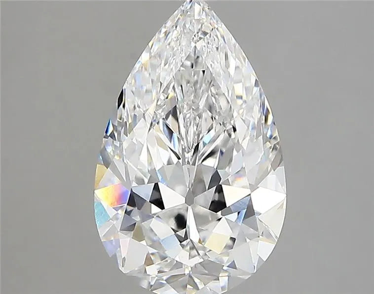 2.69ct Pear Lab Grown Diamond (Colour D, Clarity VVS2, IGI Certified)