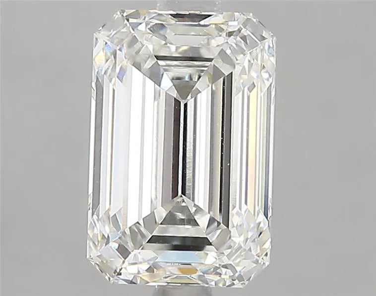 2.81ct Emerald Lab Grown Diamond (Colour G, Clarity VVS2, IGI Certified)