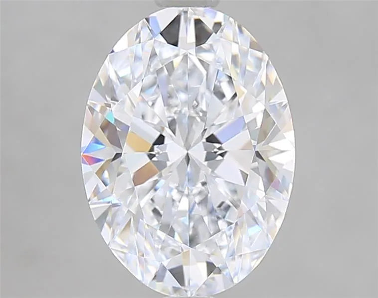2.89ct Oval Lab Grown Diamond (Colour E, Clarity VVS2, IGI Certified)