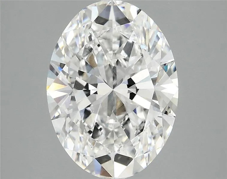 3.00ct Oval Lab Grown Diamond (Colour E, Clarity VVS2, IGI Certified)