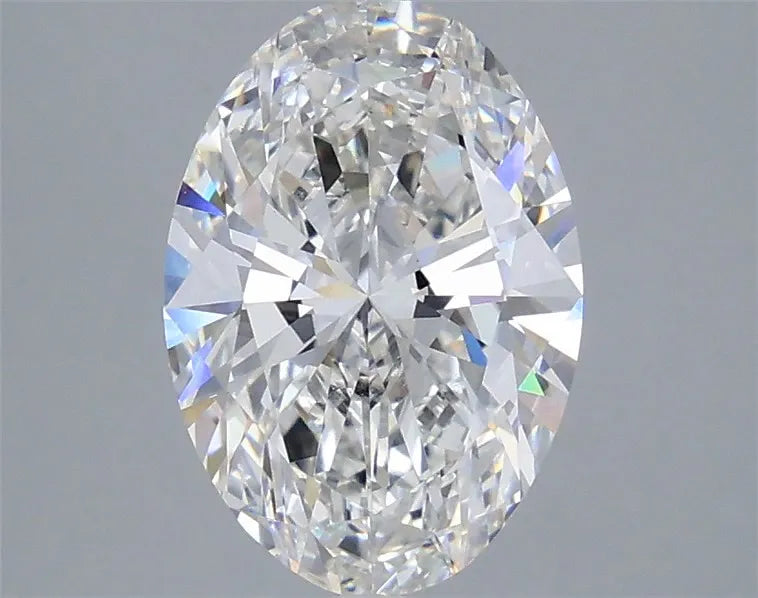 3.00ct Oval Lab Grown Diamond (Colour F, Clarity VVS2, IGI Certified)
