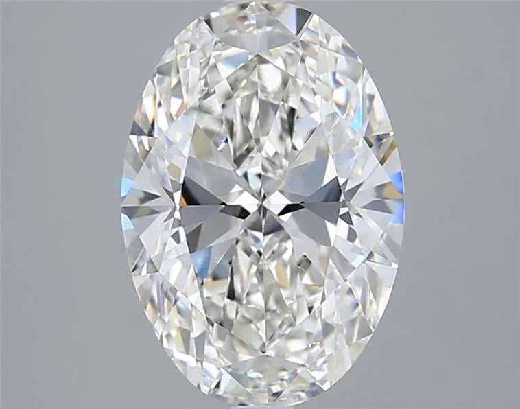 3.02ct Oval Lab Grown Diamond (Colour G, Clarity VVS2, IGI Certified)