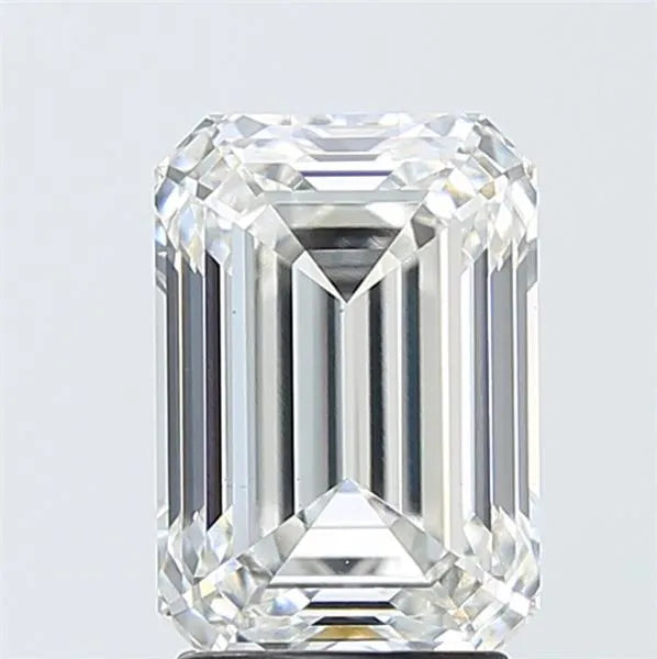 3.03ct Emerald Lab Grown Diamond (Colour F, Clarity VS1, IGI Certified)