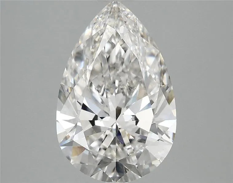 3.03ct Pear Lab Grown Diamond (Colour G, Clarity VVS2, IGI Certified)