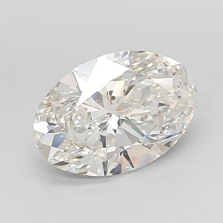 3.06ct Oval Lab Grown Diamond (Colour G, Clarity VVS2, IGI Certified)