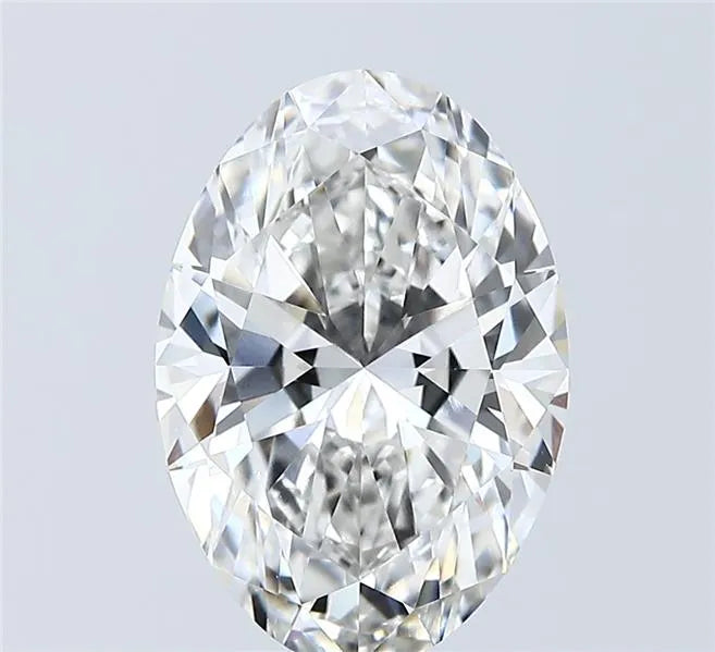4.00ct Oval Lab Grown Diamond (Colour F, Clarity VVS2, IGI Certified)