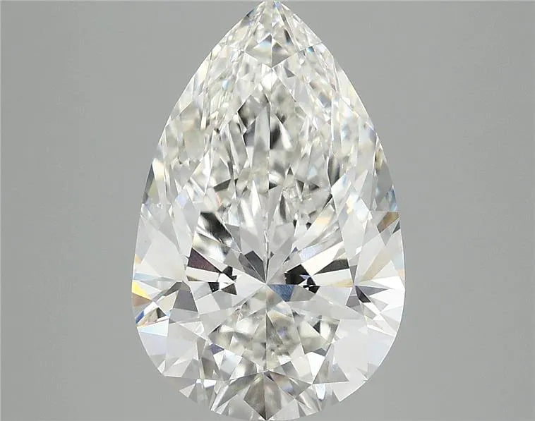 4.05ct Pear Lab Grown Diamond (Colour G, Clarity VVS2, IGI Certified)