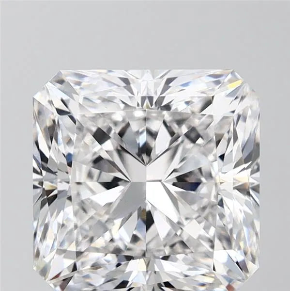 4.05ct Square radiant Lab Grown Diamond (Colour E, Clarity VVS2, IGI Certified)