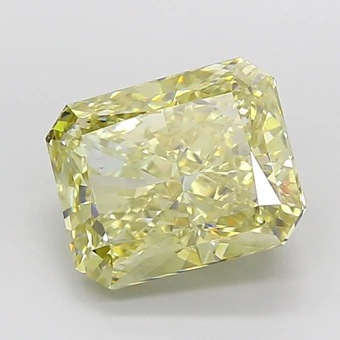 4.66ct Radiant Lab Grown Diamond (Colour Fancy Yellow, Clarity VS2, IGI Certified)