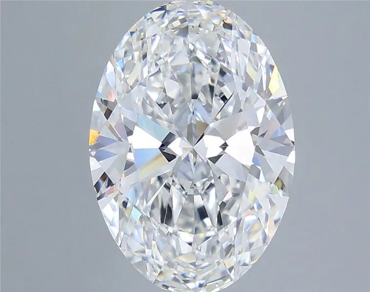 4.84ct Oval Lab Grown Diamond (Colour E, Clarity VVS1, IGI Certified)