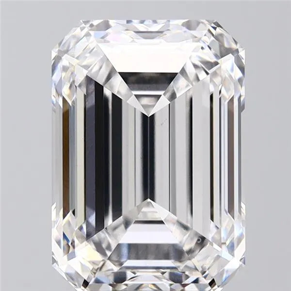 5.12ct Emerald Lab Grown Diamond (Colour E, Clarity VS1, GIA Certified)