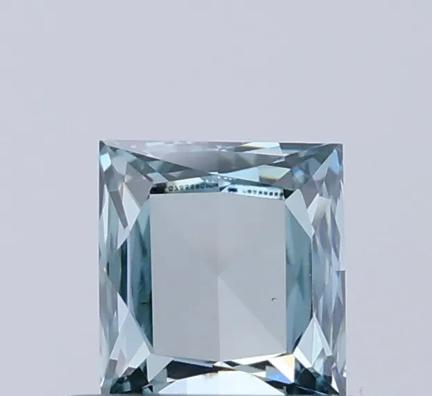 0.32ct Cushion modified Lab Grown Diamond (Colour Fancy Blueish Green, Clarity VS1, IGI Certified)