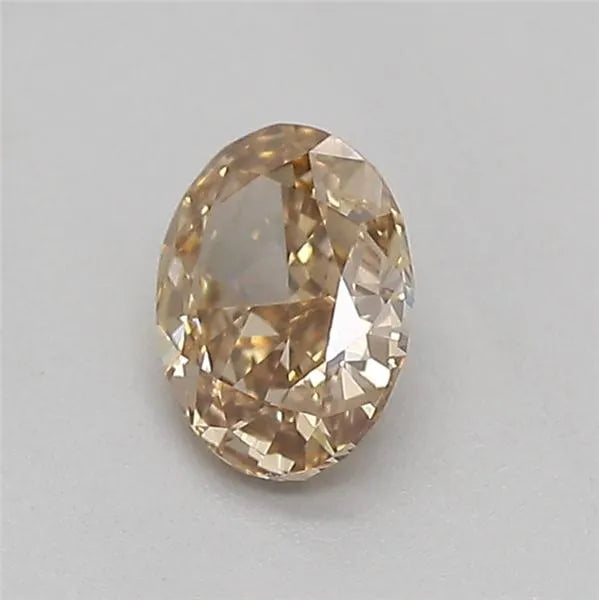 0.32ct Oval Lab Grown Diamond (Colour Fancy Brown, Clarity VS2, IGI Certified)