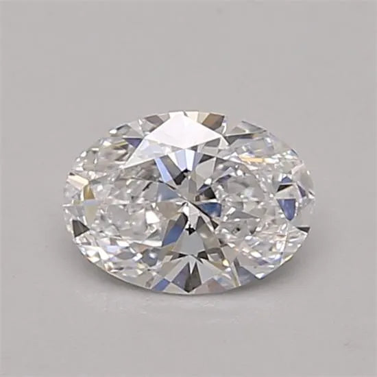 0.45ct Oval Lab Grown Diamond (Colour D, Clarity IF, Cut EX, IGI Certified)