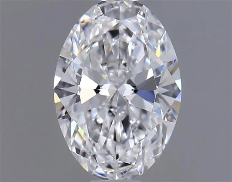 0.50ct Oval Natural Diamond (Colour D, Clarity VVS2, GIA Certified)