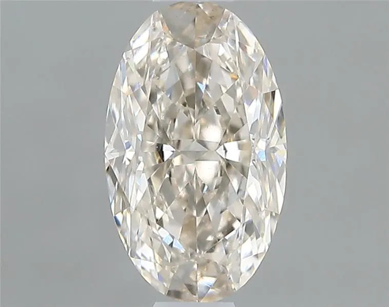 0.50ct Oval Natural Diamond (Colour K, Clarity SI1, Cut VG, GIA Certified)