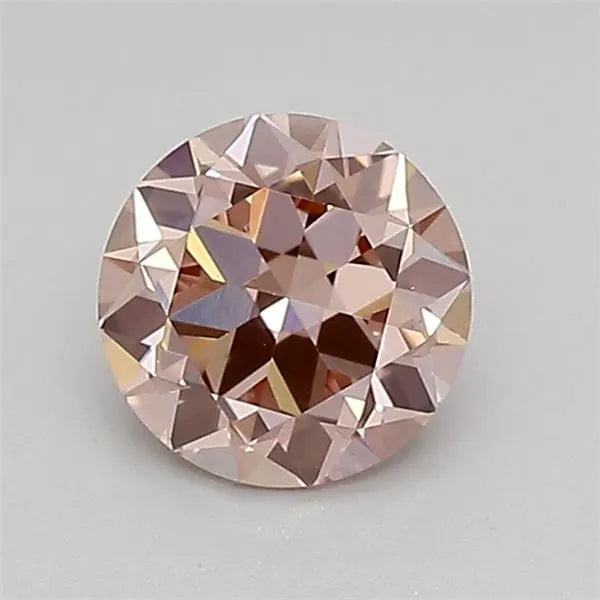 0.70ct Round Lab Grown Diamond (Colour Fancy Intense Pink, Clarity VS1, Cut EX, IGI Certified)