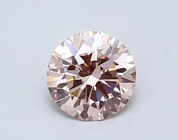 0.70ct Round Lab Grown Diamond (Colour Fancy Intense Pink, Clarity VVS2, Cut ID, IGI Certified)