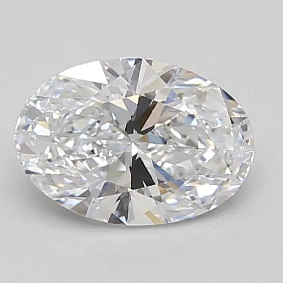 0.83ct Oval Lab Grown Diamond (Colour D, Clarity IF, Cut EX, IGI Certified)