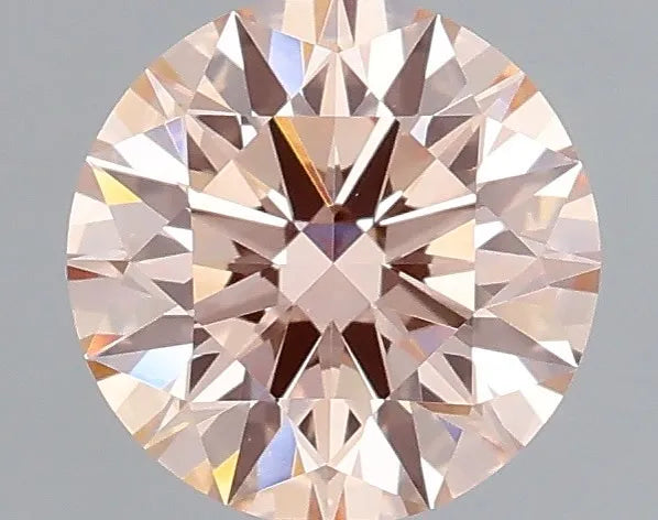 1.00ct Round Lab Grown Diamond (Colour Fancy Intense Pink, Clarity VVS2, Cut ID, IGI Certified)