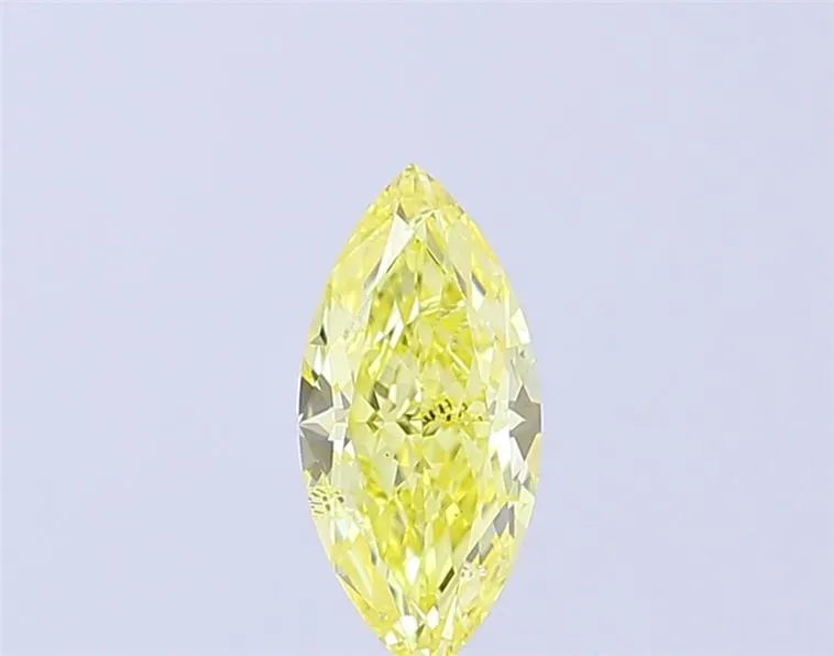 1.02ct Marquise Lab Grown Diamond (Colour Fancy Intense Yellow, Clarity SI2, IGI Certified)