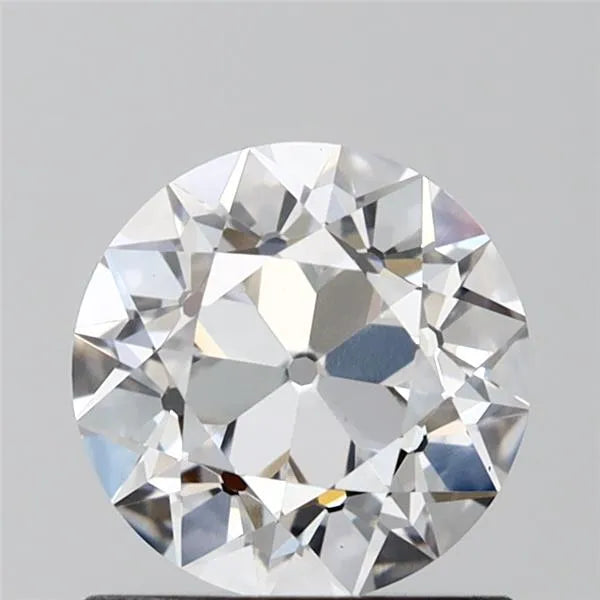 1.05ct European cut Lab Grown Diamond (Colour D, Clarity VVS2, IGI Certified)