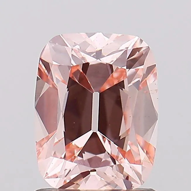 1.07ct Cushion brilliant Lab Grown Diamond (Colour Fancy Pink, Clarity VS2, IGI Certified)