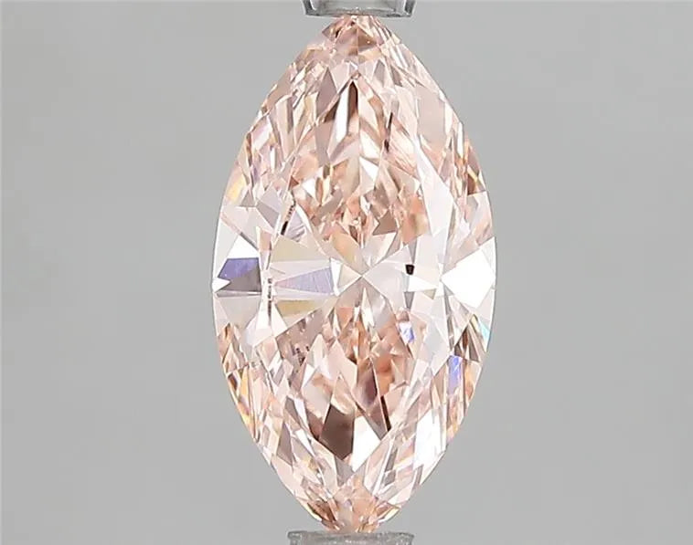 1.10ct Marquise Lab Grown Diamond (Colour Fancy Intense Pink, Clarity VS2, Cut GD, IGI Certified)