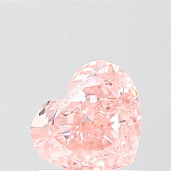 1.11ct Heart Lab Grown Diamond (Colour Fancy Vivid Pink, Clarity VVS2, IGI Certified)