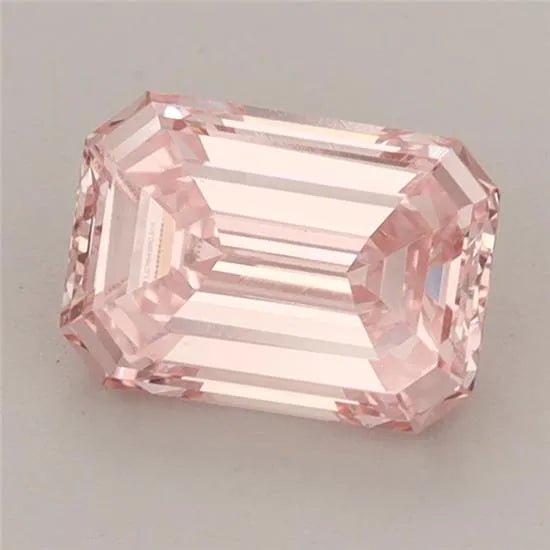 1.16ct Emerald Lab Grown Diamond (Colour Fancy Vivid Pink, Clarity VS1, IGI Certified)
