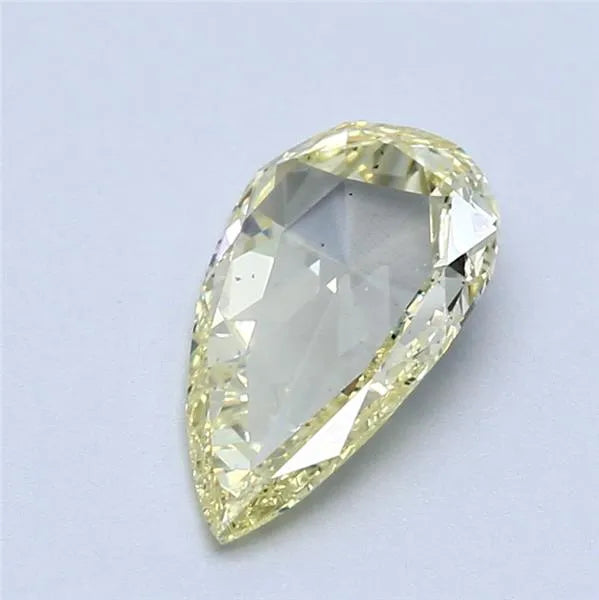 1.28ct Pear Natural Diamond (Colour Fancy Yellow, Clarity VS2, GIA Certified)
