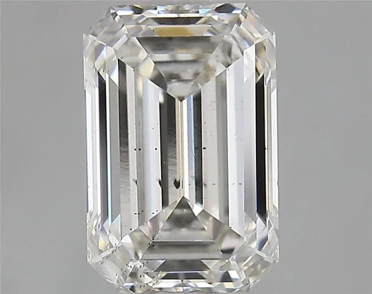 1.44ct Emerald Lab Grown Diamond (Colour H, Clarity SI1, IGI Certified)
