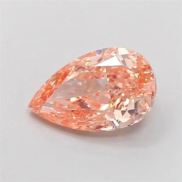 1.56ct Pear Lab Grown Diamond (Colour Fancy Intense Brownish Orange, Clarity VS1, IGI Certified)