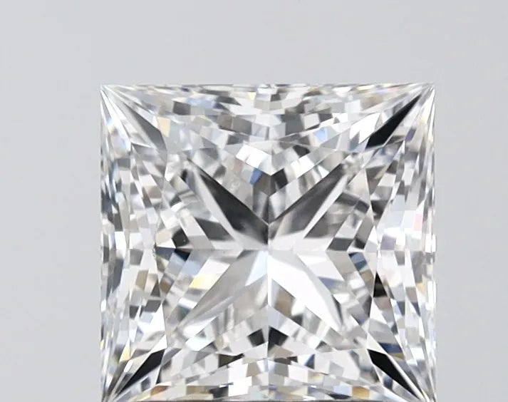 1.82ct Princess Lab Grown Diamond (Colour E, Clarity VVS2, IGI Certified)