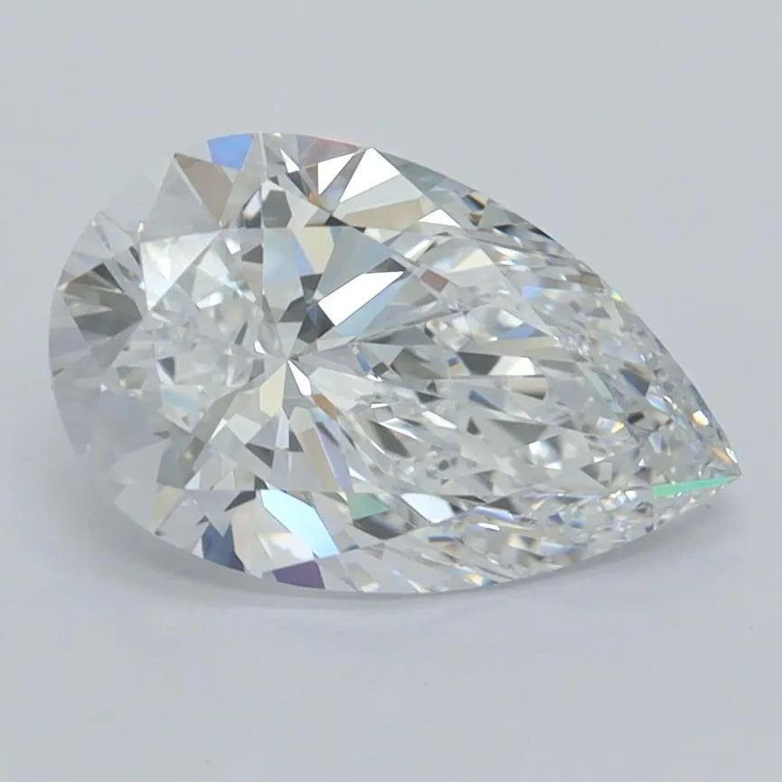 1.92ct Pear Lab Grown Diamond (Colour D, Clarity VVS2, IGI Certified)