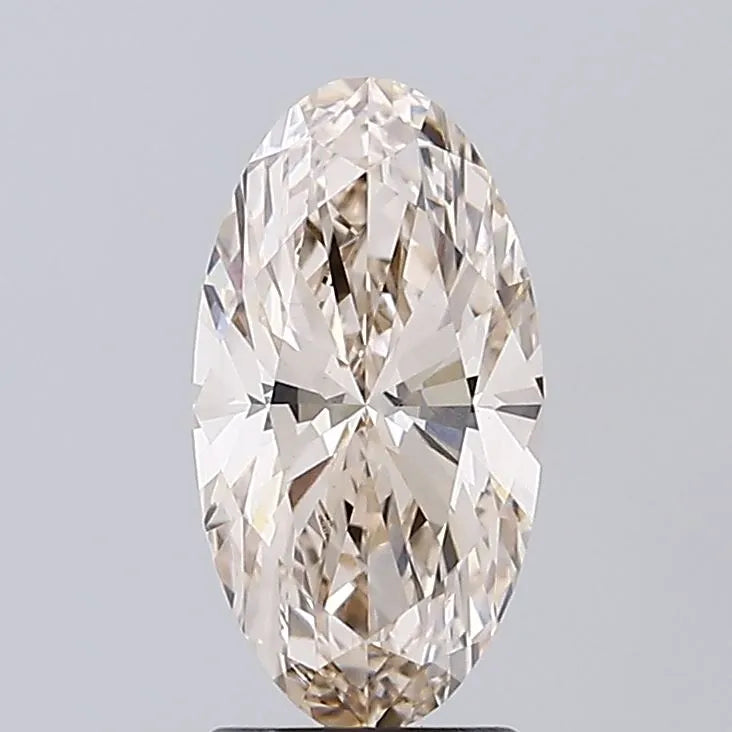 2.01ct Oval Lab Grown Diamond (Colour M, Clarity VVS2, IGI Certified)