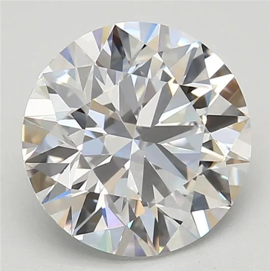 2.01ct Round Lab Grown Diamond (Colour D, Clarity IF, Cut EX, GCAL Certified)
