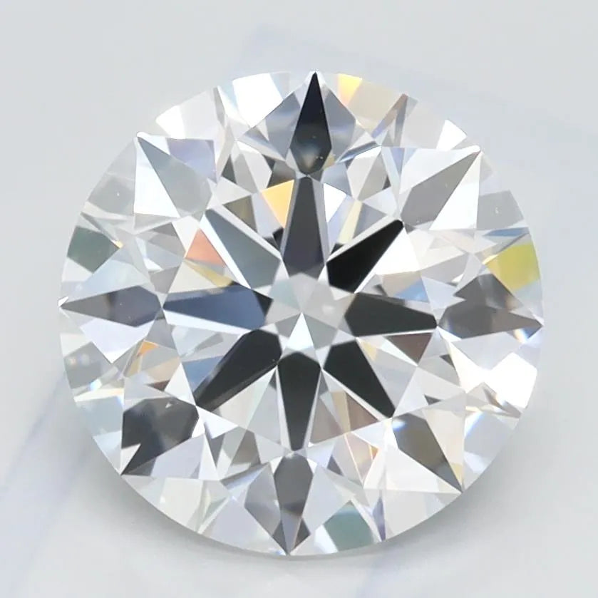 2.01ct Round Lab Grown Diamond (Colour D, Clarity IF, Cut ID, IGI Certified)